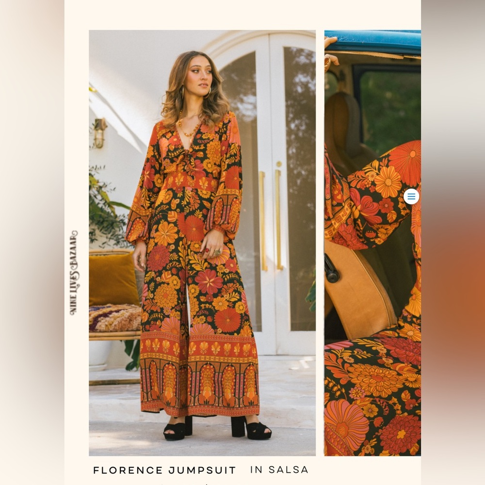Floral Jumpsuit